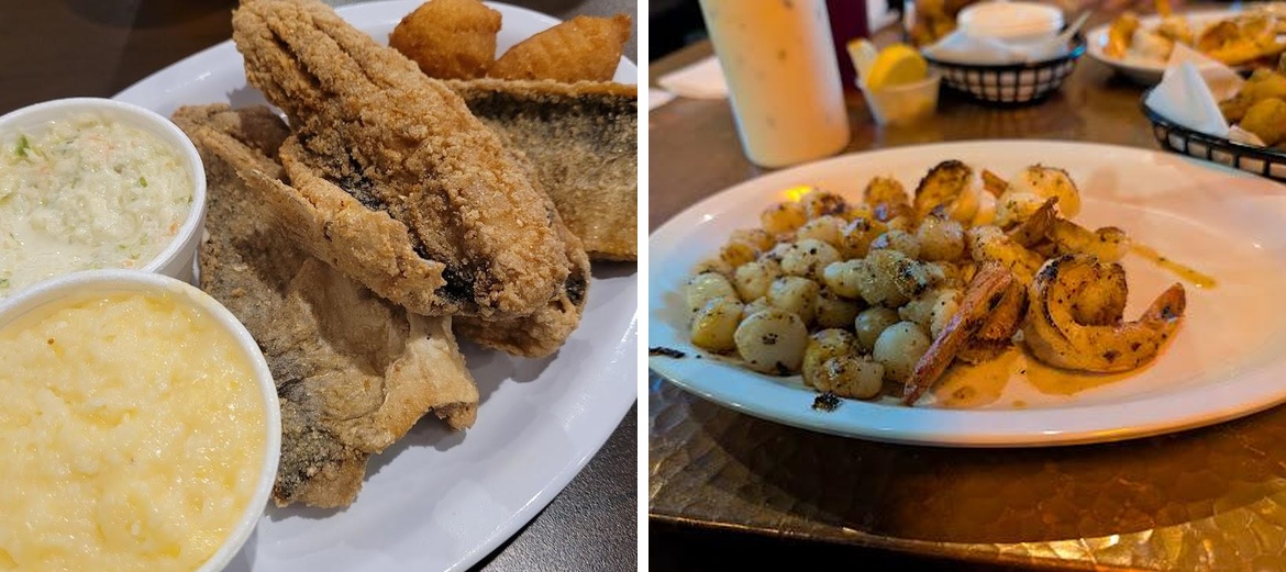 Rock Bottom Seafood & Grill Menu