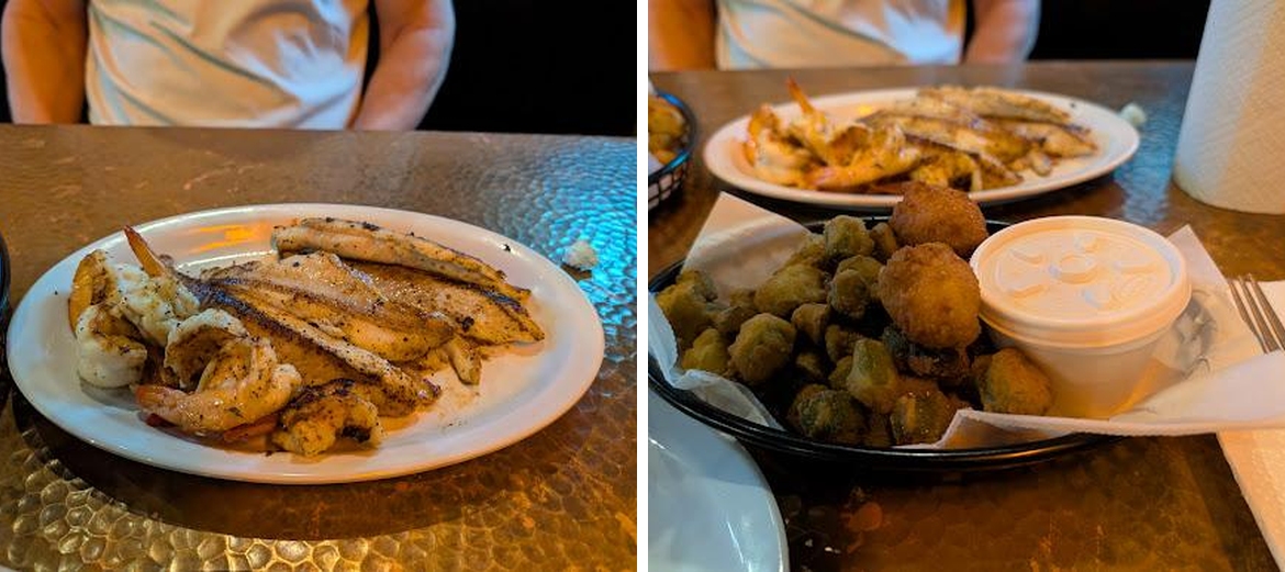 Rock Bottom Seafood & Grill Menu